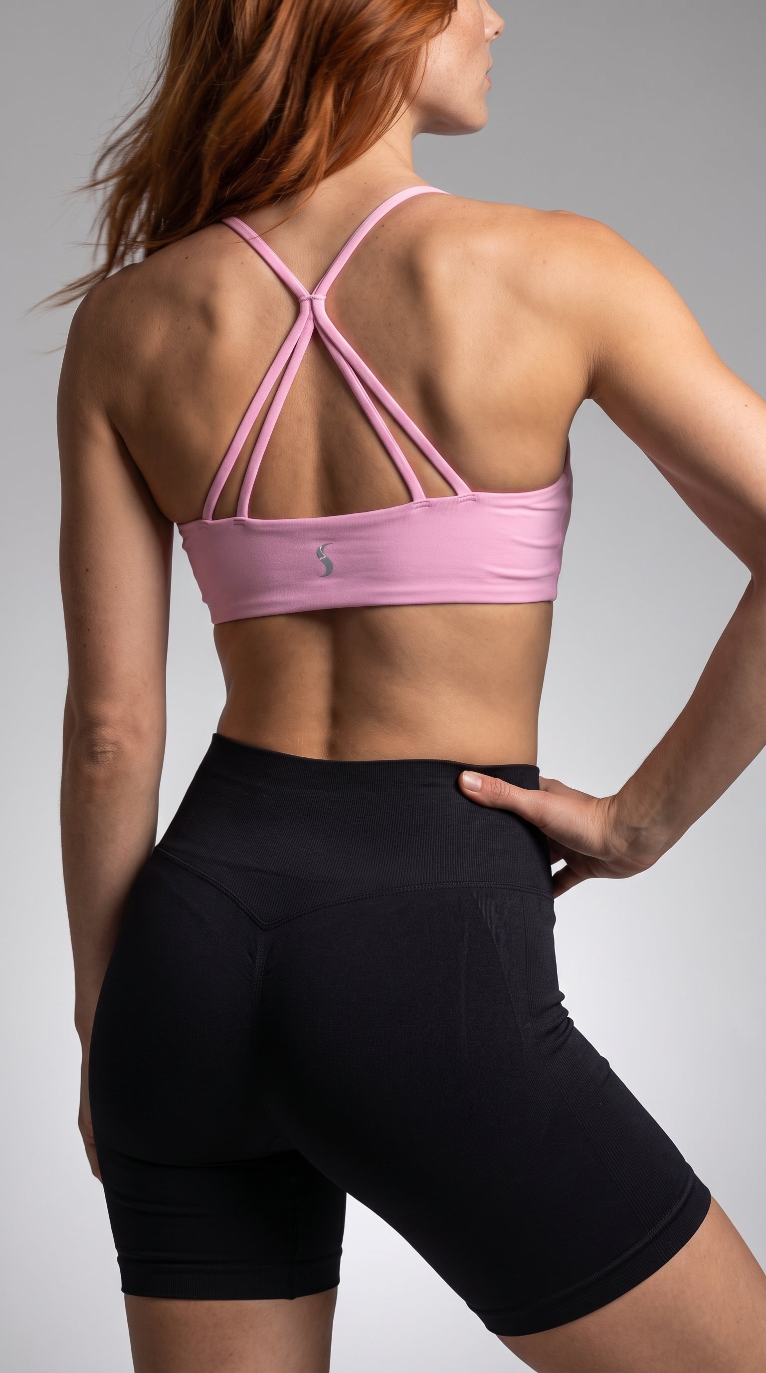 Premium Sculpt Sports Bra - Soft Pink