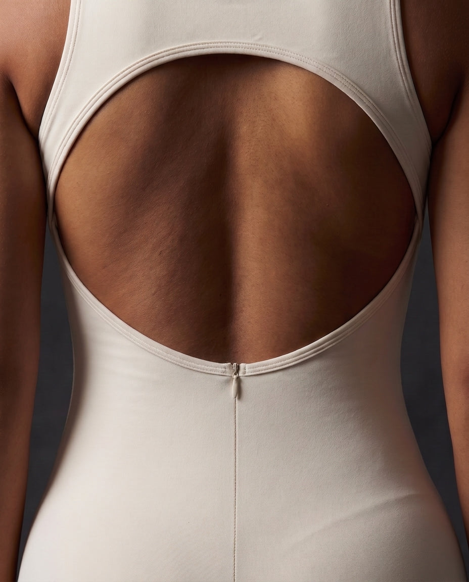 Open-Back Sculpt Bodysuit